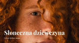 Układ CSS Dla Słoneczna Dziewczyna