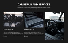 Car Repair - Personal Website Templates