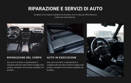 Riparazione Auto Modello HTML CSS Reattivo
