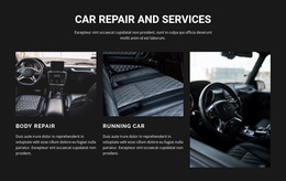 Auto Reparatie - Websitesjablonen