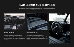 Car Repair -Ready To Use Website Mockup