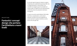 Fantastico Modello HTML5 Per Progettazione Di Massima