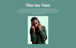 Über Das Business-Team - Kostenlos Herunterladbares Website-Design