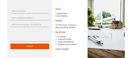 Support For Architects - HTML5 Responsive Template
