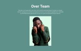 Beste Website Voor Over Zakelijk Team