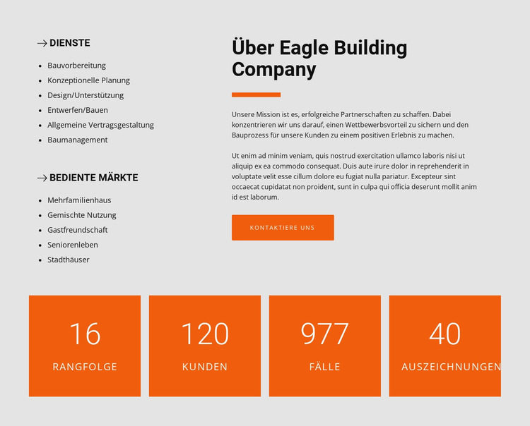 Wohnprojekte für Senioren Website-Vorlage