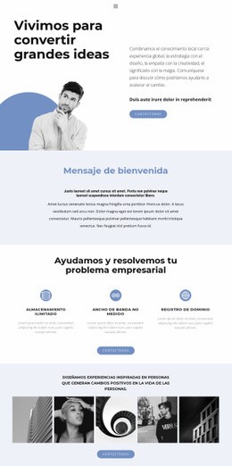 La Encarnación De Ideas Audaces - Página De Inicio De Descarga Gratuita