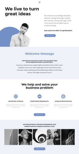 The Embodiment Of Bold Ideas HTML5 Template