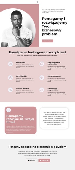 Rozwiązywanie Problemów To Nasz Wybór - Przeciągnij I Upuść Stronę Docelową