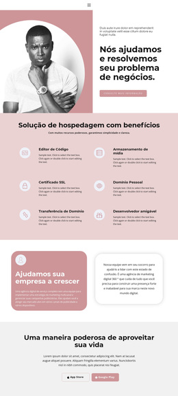 Site WordPress Para A Resolução De Problemas É Nossa Escolha