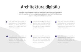 Architektura Digitálu – Návrh Webových Stránek Šablon