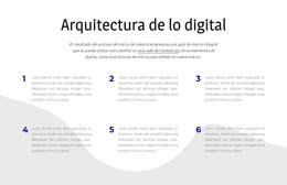 Arquitectura De Lo Digital - Inspiración Del Tema De WordPress