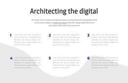 Web Page For Architecting The Digital