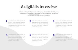 A Digitális Tervezése – WordPress Téma Inspirációja