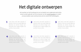 Het Digitale Ontwerpen - Gratis Joomla-Websitesjabloon