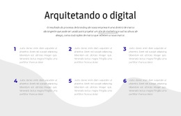 Arquitetando O Digital - Maquete On-Line