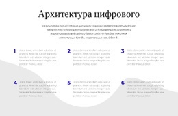 Великолепная Целевая Страница Для Архитектура Цифрового