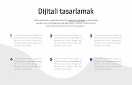 Dijitali Tasarlamak - Şablonlar Web Sitesi Tasarımı