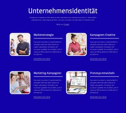 Mehrzweck-Einseitenvorlage Für Unternehmensbranding