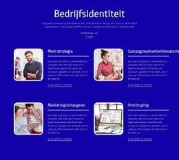 Bedrijfsreclame - Moderne HTML5-Sjabloon