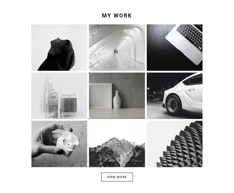Business projects Squarespace Template Alternative