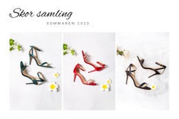 Skor Samling - Skapa Vackra Mallar