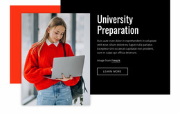 Univercity Preparation - HTML Writer