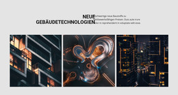 Neue Gebäudetechnik - Kostenlose Website-Vorlage