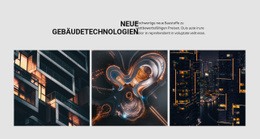 Neue Gebäudetechnik – Benutzerfreundliche HTML5-Vorlage