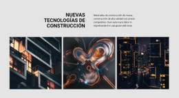 Nueva Tecnología De Construcción - Diseño De Sitio Web De Descarga Gratuita