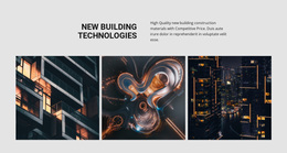 New Building Technology - Multi-Purpose Joomla Template Builder