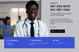 Orvosi Központ A Közelemben - HTML-Sablon Letöltése