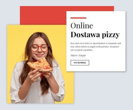 Świetny Projekt Strony Internetowej Dla Dostawa Pizzy Online