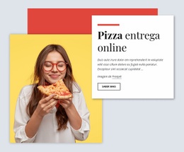 Delivery De Pizza Online - Free HTML Website Builder