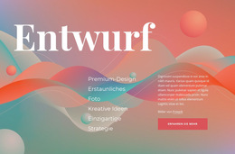 Design-Layout-Funktionalität Für Kreatives Gestalten