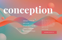 Conception Créative - Build HTML Website