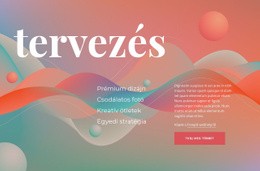 Kreatív Tervezés - Többcélú Webdesign