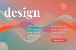 Progettazione Creativa - Modello Multiuso Di Una Pagina