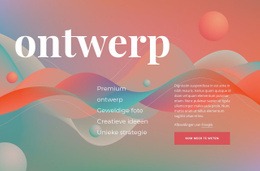 Creatief Ontwerpen - Responsieve HTML5-Sjabloon