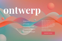 Creatief Ontwerpen - HTML5-Sjablooninspiratie