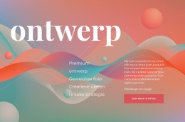 Creatief Ontwerpen - Multifunctioneel Webontwerp