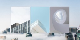 Mise En Page CSS Gratuite Pour Style De Bâtiment Moderne