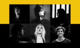 Css-Sablon Ehhez: Kreatív Emberek Csapata