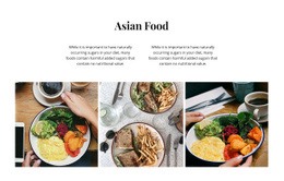 Asian Food - Html Code Example