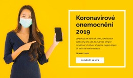 Koronavirová Nemoc – Bezplatná HTML Šablona