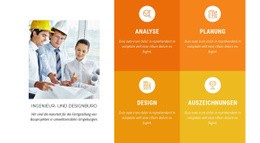 Design Firm Features - Einfacher Website-Builder