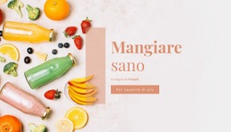 Mangiare Sano - HTML Template Builder