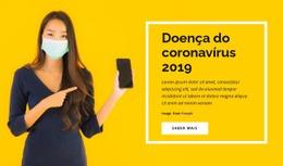 Doença De Coronavírus - Design Criativo De Sites Multiuso