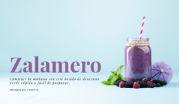 Batido De Desayuno - Hermoso Tema De WordPress