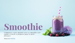 Smoothie Du Petit Déjeuner - Belle Page De Destination